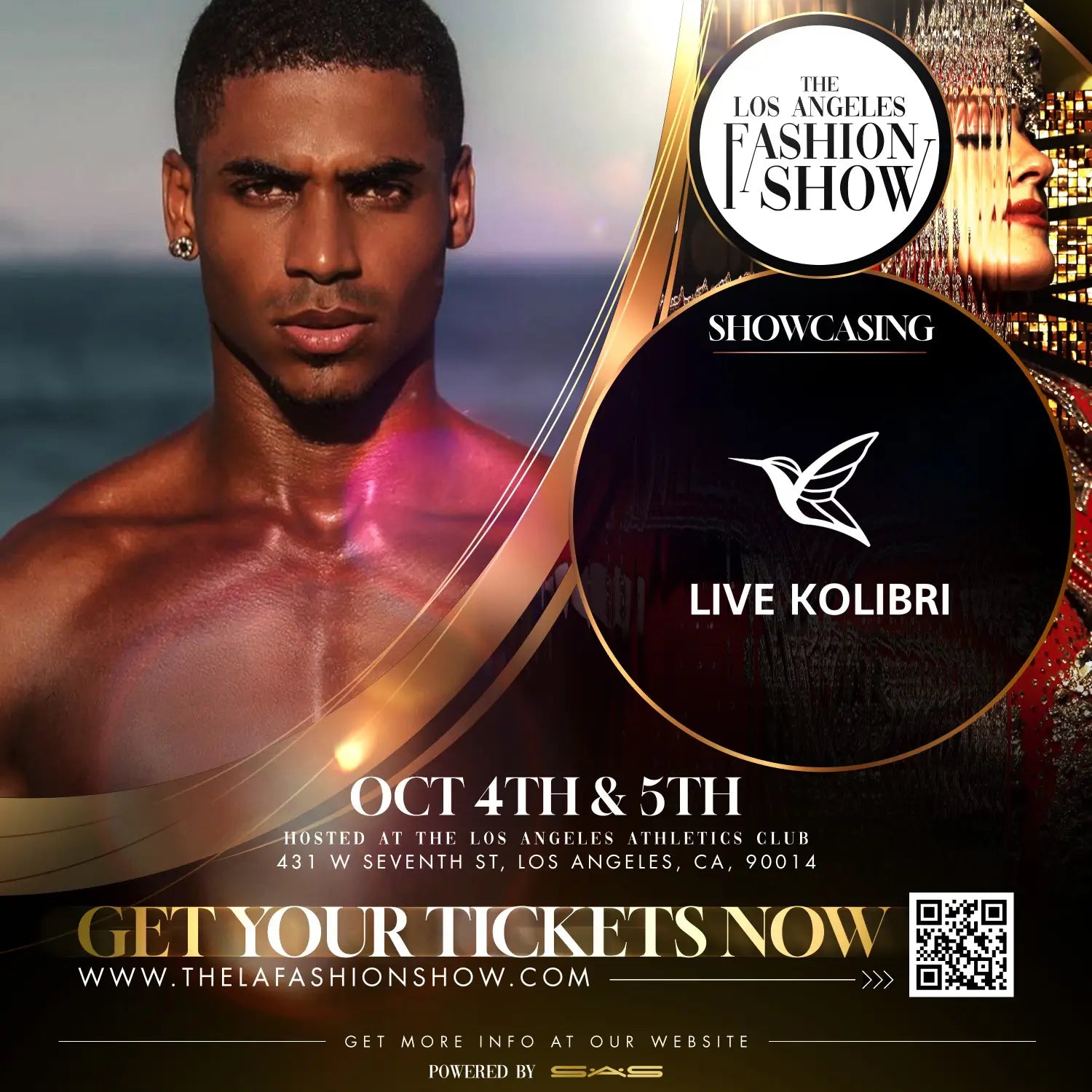 Live Kolibri Takes the Stage at The LA Fashion Show on October 4th!