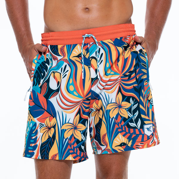 Mens Designer Board Shorts | Jungle Original Print